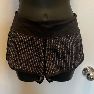Lululemon speed shorts